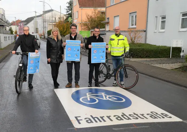 Fahrradstrasse in Saarlouis