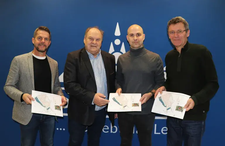 Unterzeichnung des städtebaulichen Vertrages für das St. Wendeler Neubaugebiet „Lanzenberg“