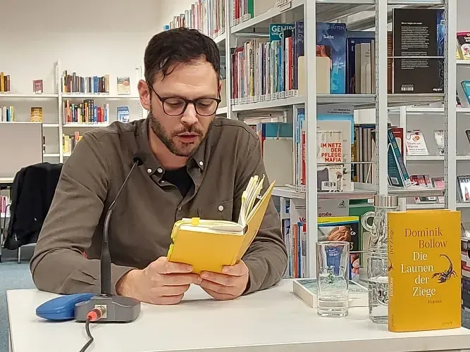 Lesung mit Dominik Bollow