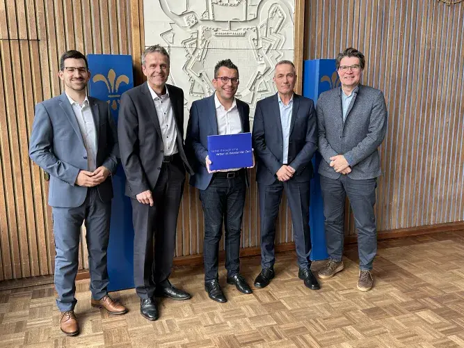 Vetter Pharma zu Gast im Saarlouiser Rathaus