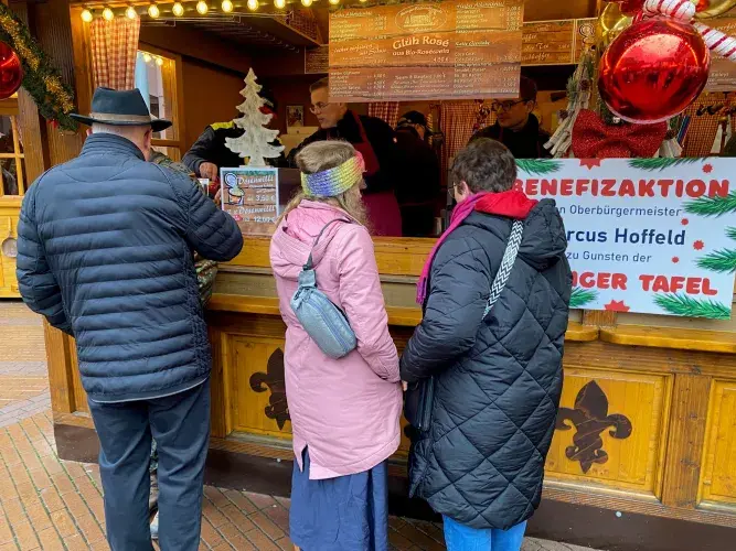 Benefizaktion des Oberbürgermeisters zugunsten der Merziger Tafel