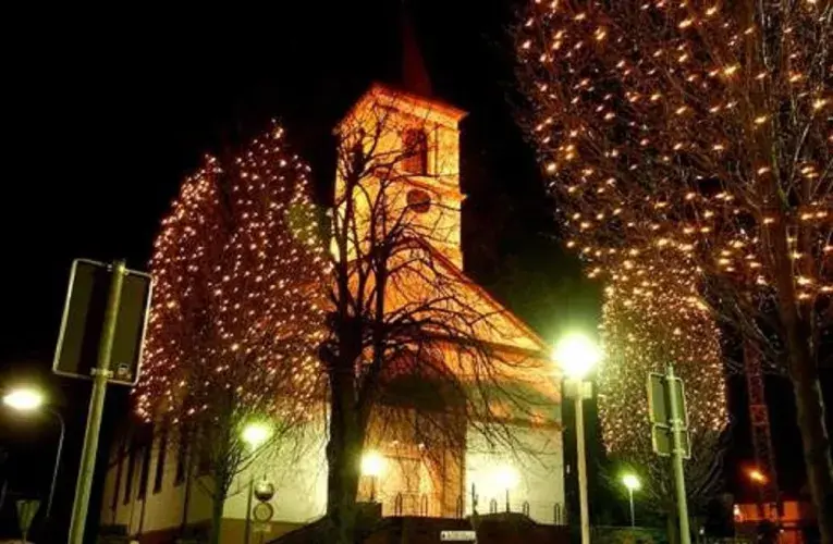 Weihnachtliche Beleuchtung