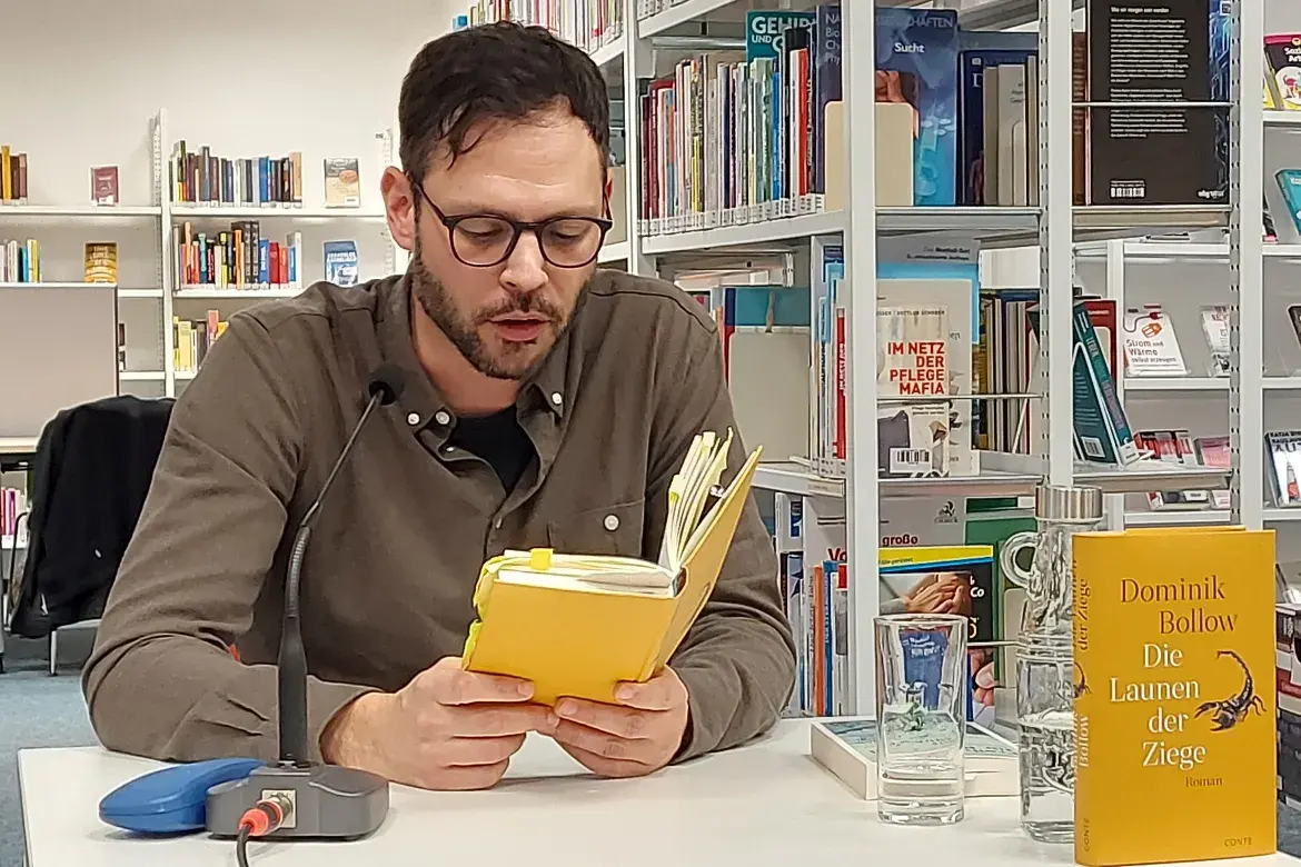 Lesung mit Dominik Bollow