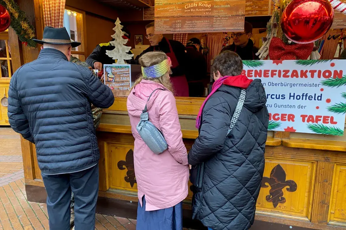 Benefizaktion des Oberbürgermeisters zugunsten der Merziger Tafel
