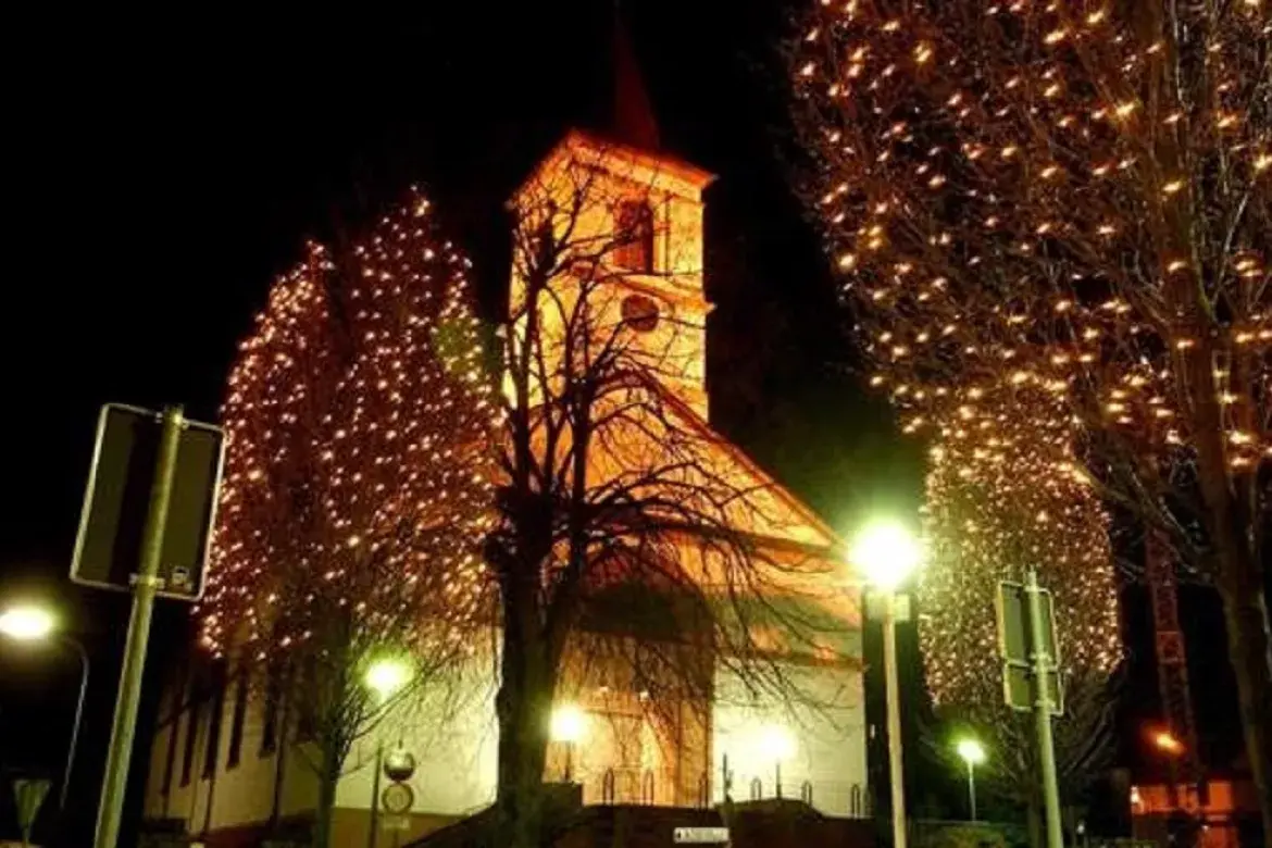 Weihnachtliche Beleuchtung