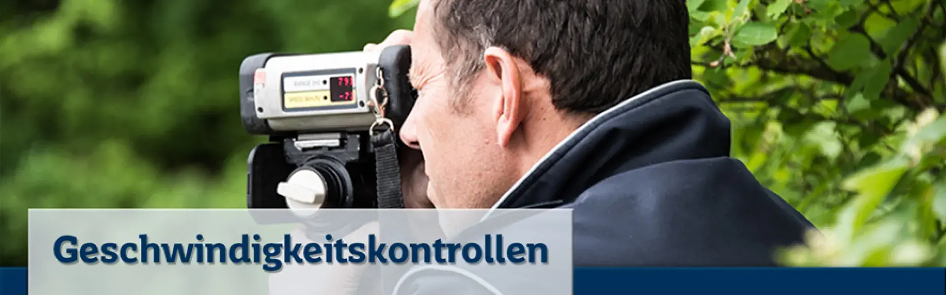 Symbolfoto - Geschwindigkeitskontrolle