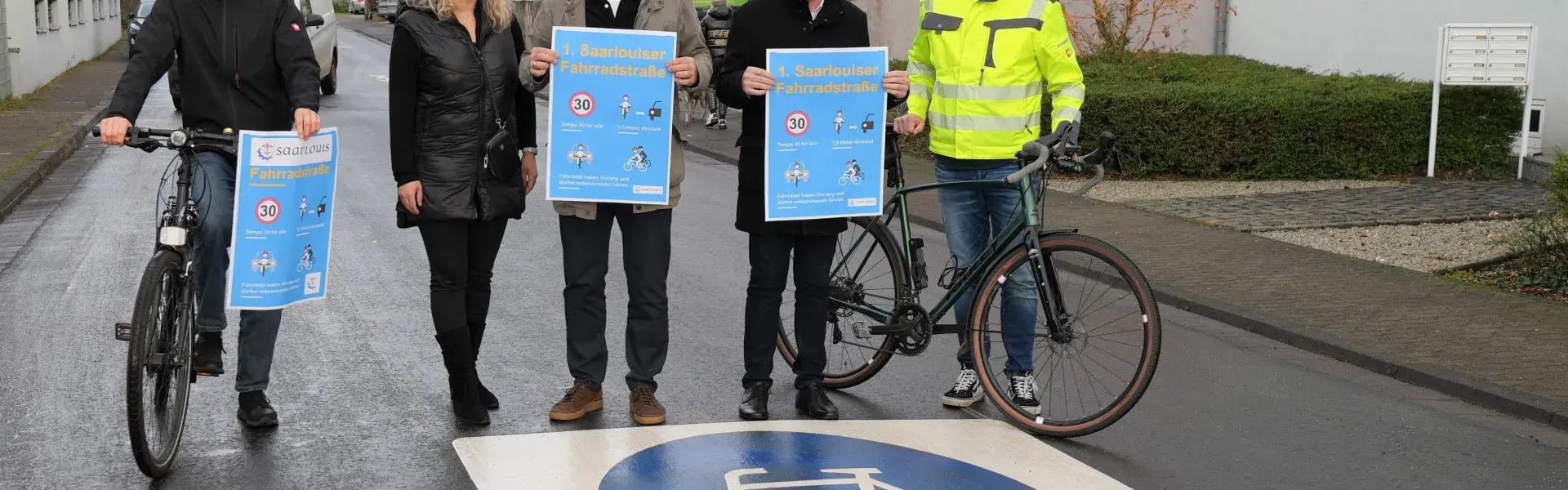 Fahrradstrasse in Saarlouis
