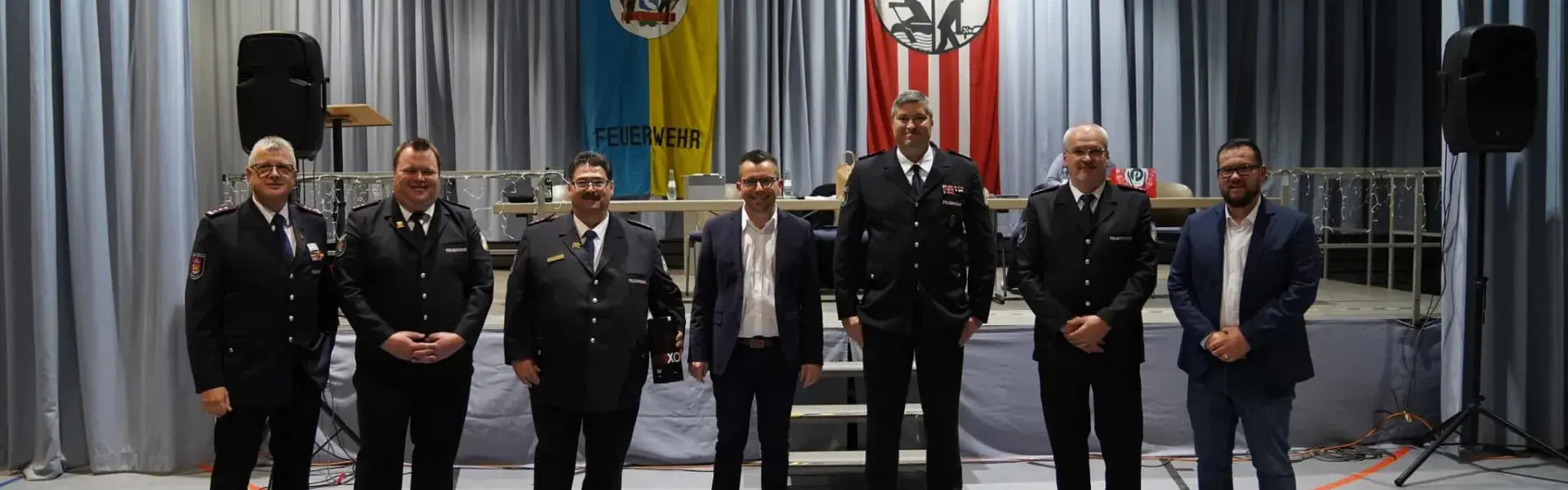 Die Neue Wehrführung der Feuerwehr Saarlouis