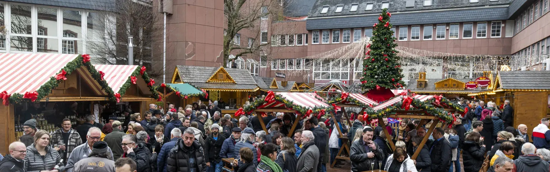 Heilig-Morgen-Party auf dem Merziger Weihnachtsmarkt