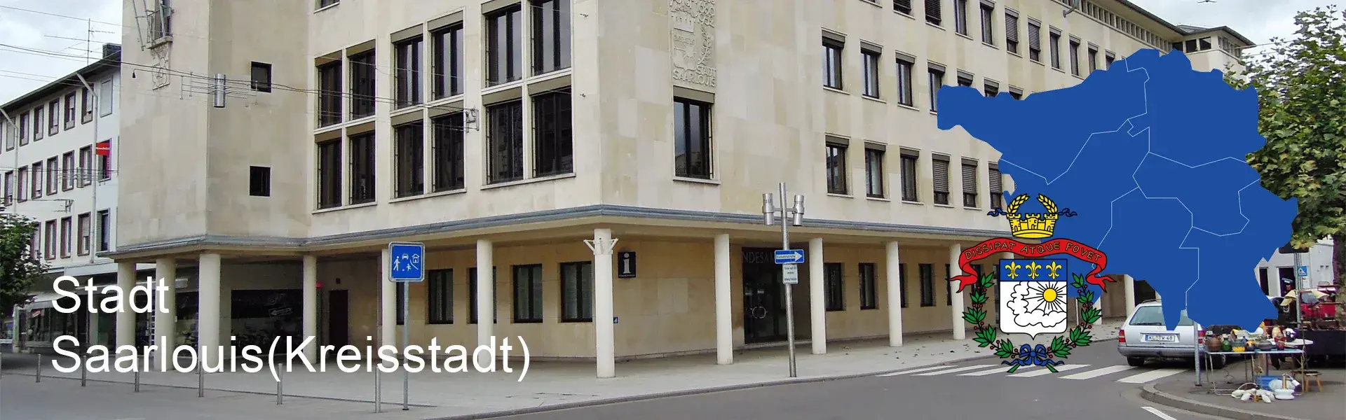 Rathaus der Stadt Saarlouis