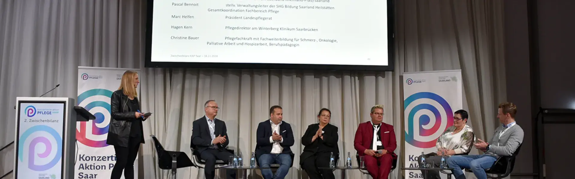 Zweite Zwischenbilanz in der Congresshalle Saarbrücken