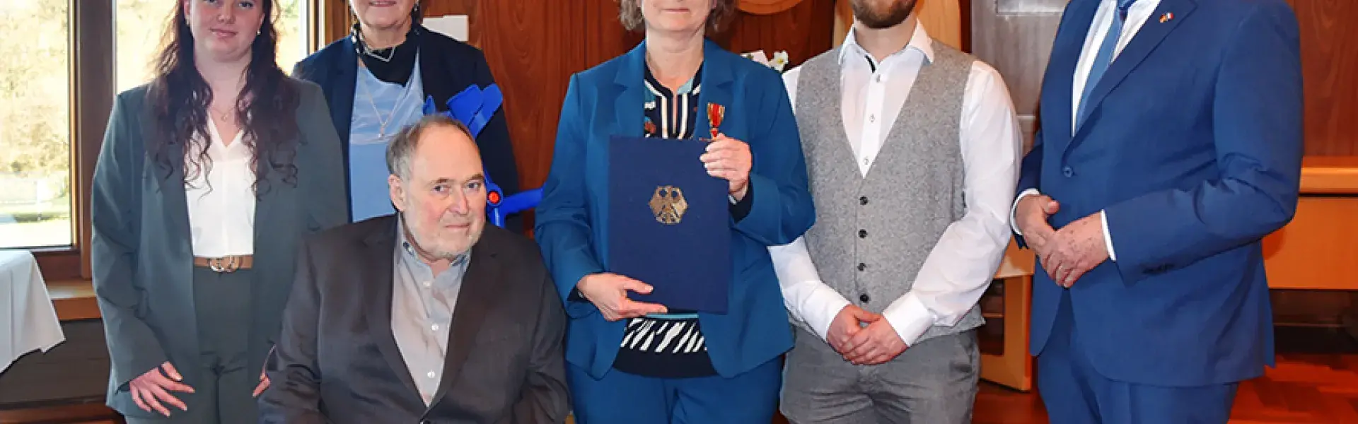 Überreichung Bundesverdienstkreuz