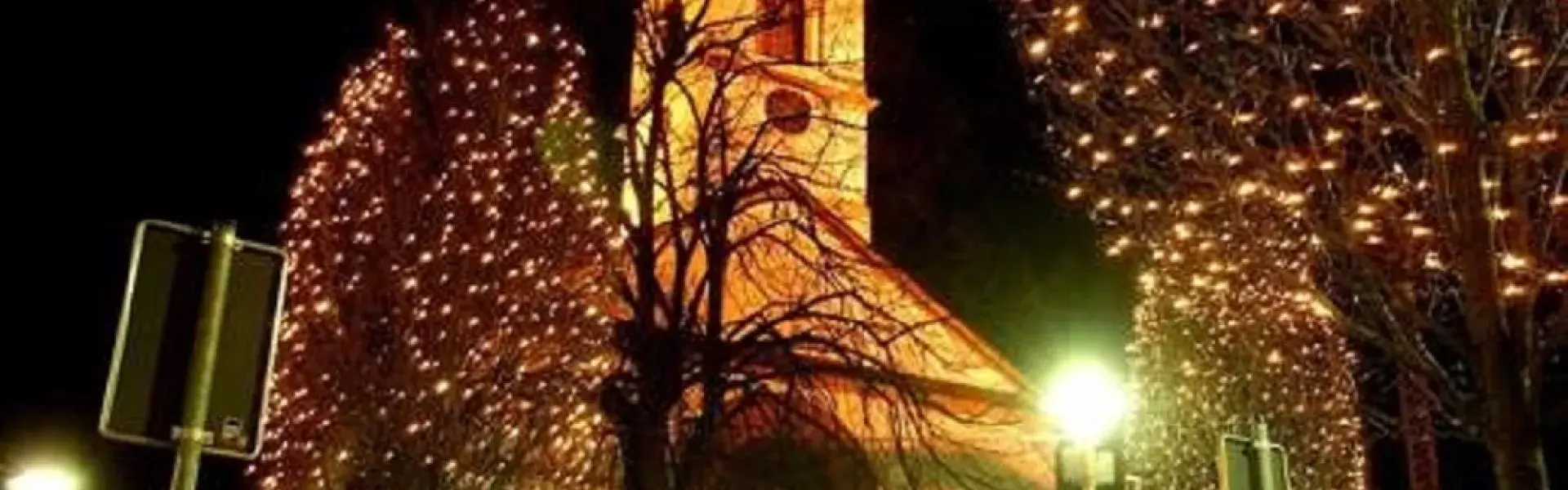 Weihnachtliche Beleuchtung