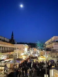 Mondscheinmarkt in der Fußgängerzone - Foto: (c) Stadt Lebach/Kirsch