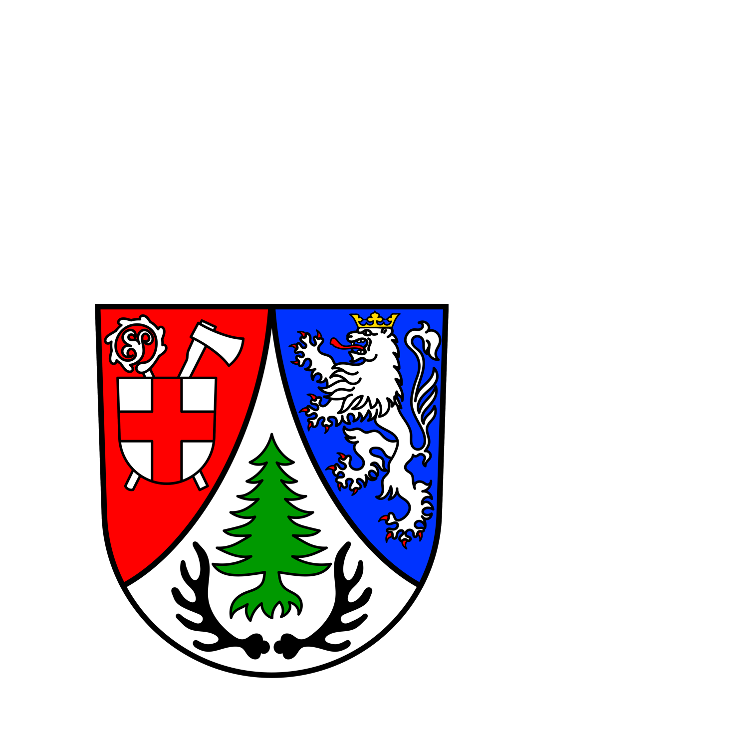 Wappen der Gemeinde Weiskirchen - © Gemeinde Weiskirchen