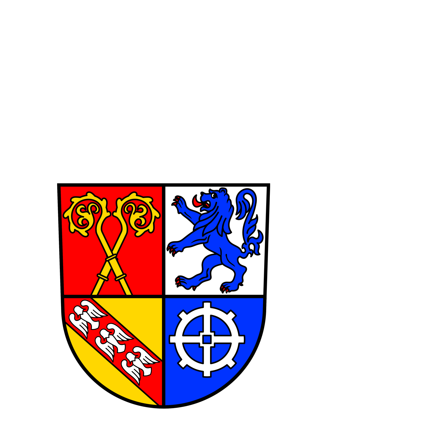 Wappen der Gemeinde Oberthal - © Gemeinde Oberthal