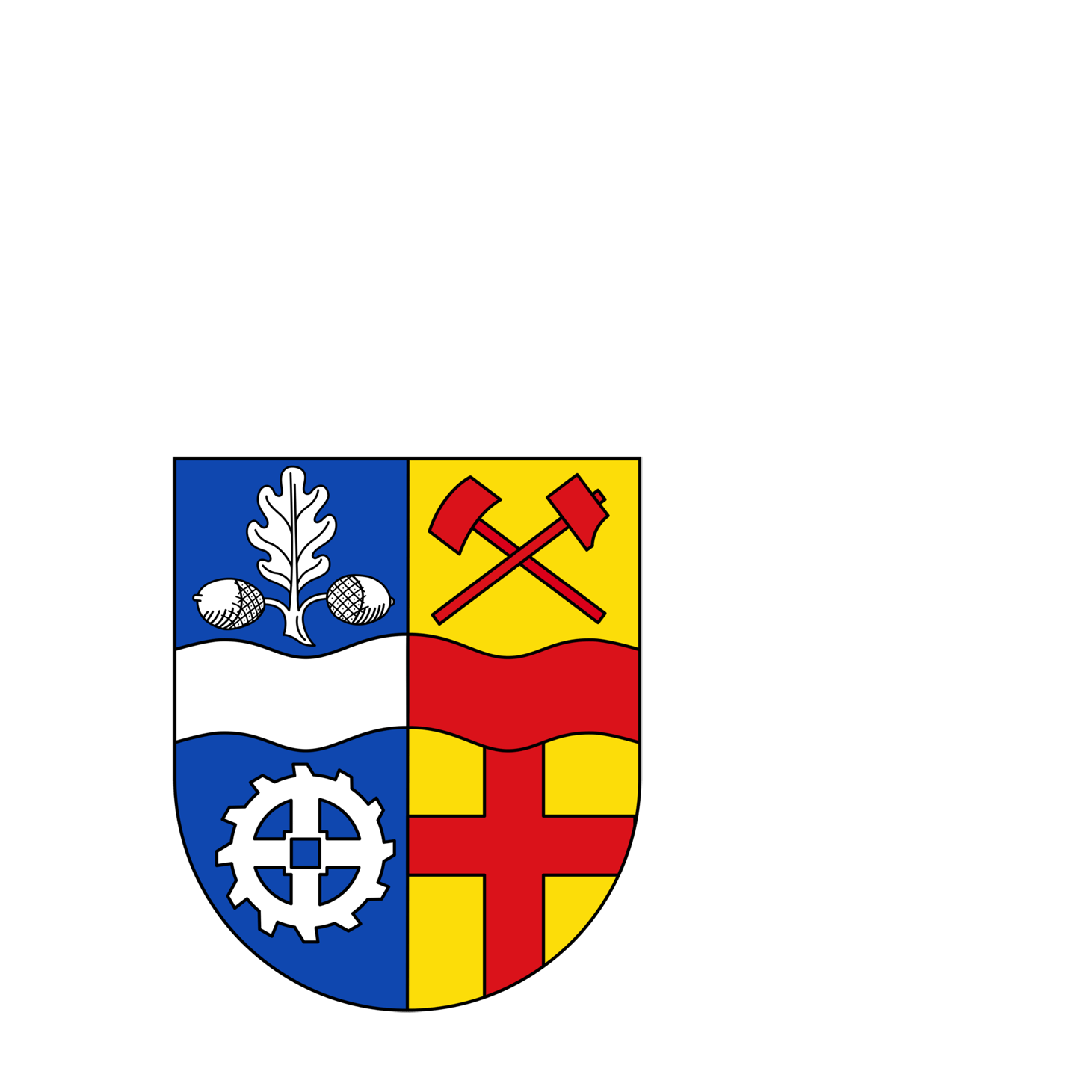 Wappen der Gemeinde Schwalbach - © Gemeinde Schwalbach