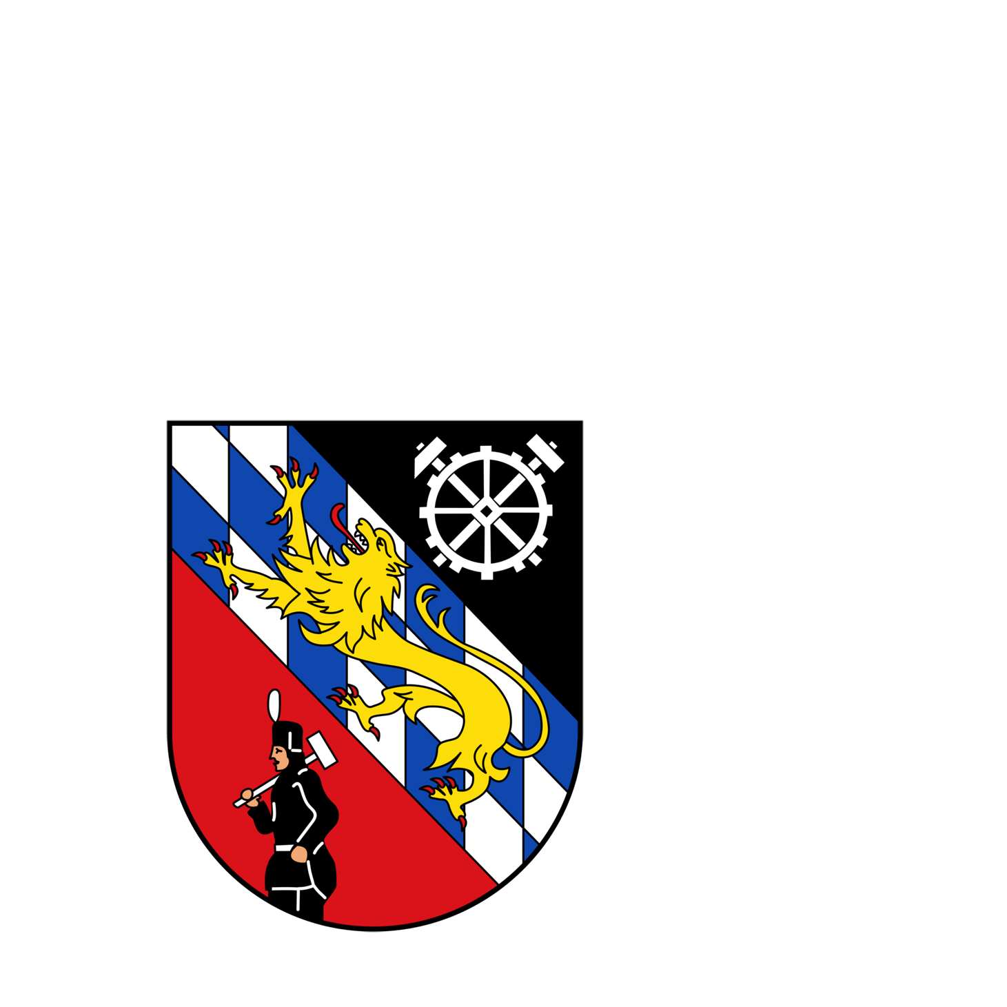 Wappen der Mittelstadt St. Ingbert - © Mittelstadt St. Ingbert